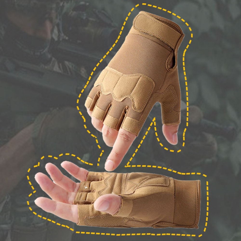 Advanced Half Finger Anti Slip Gloves for Cycling & Outdoor Sports