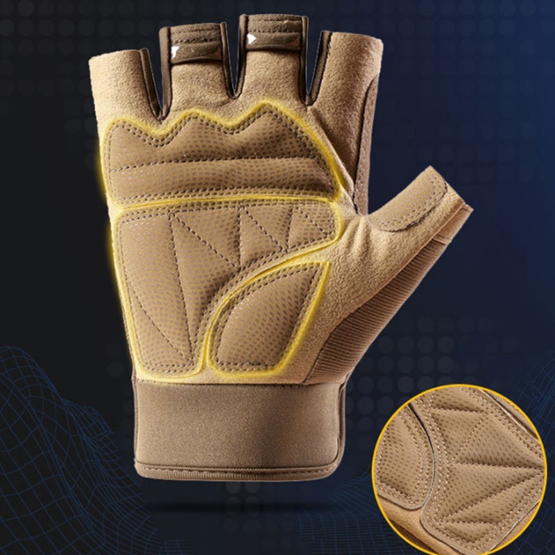 Advanced Half Finger Anti Slip Gloves for Cycling & Outdoor Sports