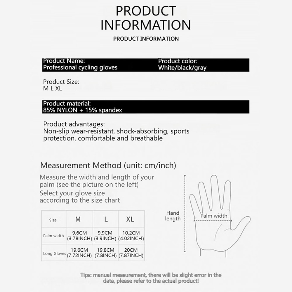 Summer Performance Breathable Cycling Gloves Anti Slip Half Finger Bike Gloves 5