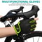 Unisex Gel Padded Cycling Gloves Anti Slip Bike Gloves 1