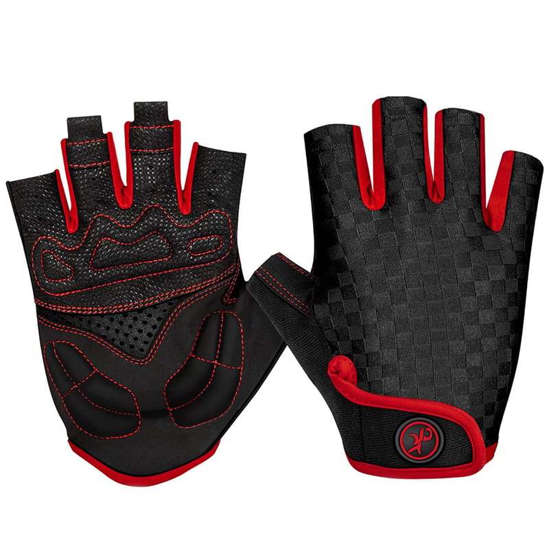 Unisex Gel Padded Cycling Gloves Anti Slip Bike Gloves 6