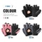Womens Breathable Gym Anti Slip Cycling Gloves Half Finger Workout Breathable Gym Gloves 4