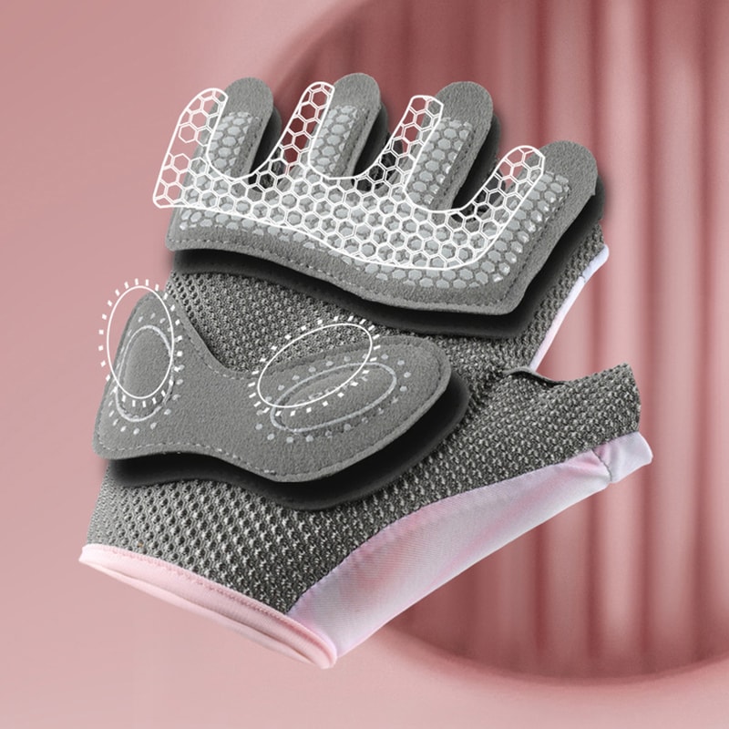 Unisex Fitness Gloves Breathable Semi Finger Workout Gloves For Gym Cycling 2