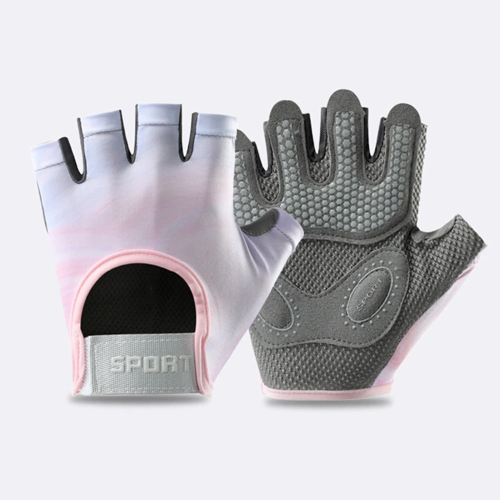 Unisex Fitness Gloves Breathable Semi Finger Workout Gloves For Gym Cycling 6