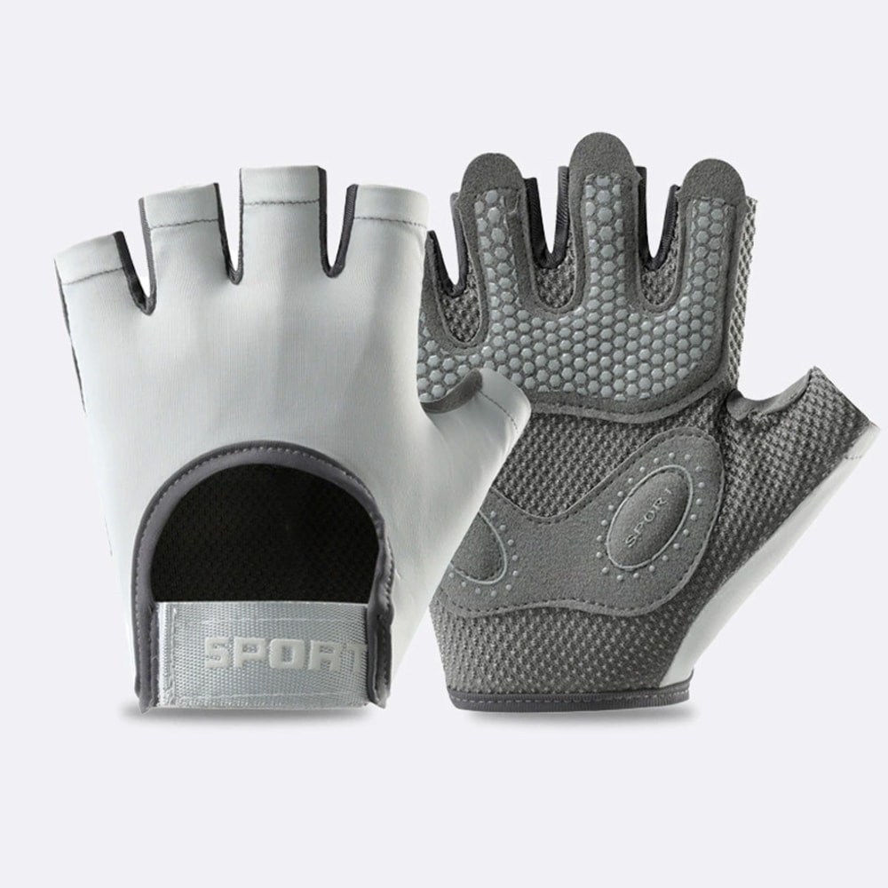 Unisex Fitness Gloves Breathable Semi Finger Workout Gloves For Gym Cycling 8