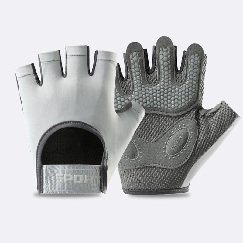 Unisex Fitness Gloves Breathable Semi Finger Workout Gloves For Gym Cycling 8