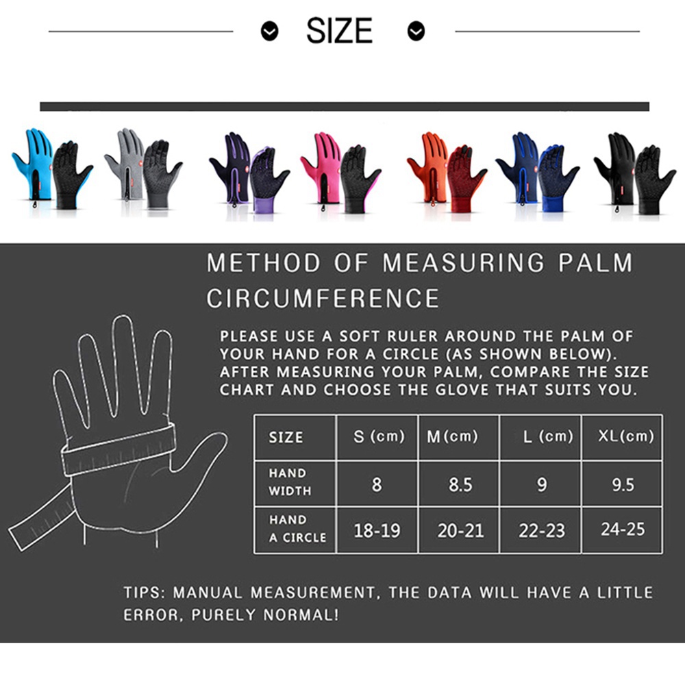 Ultimate Winter Waterproof Touchscreen Gloves For Cycling Driving Ski 1