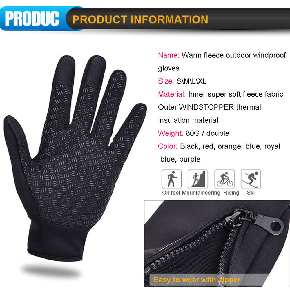 Ultimate Winter Waterproof Touchscreen Gloves For Cycling Driving Ski 3