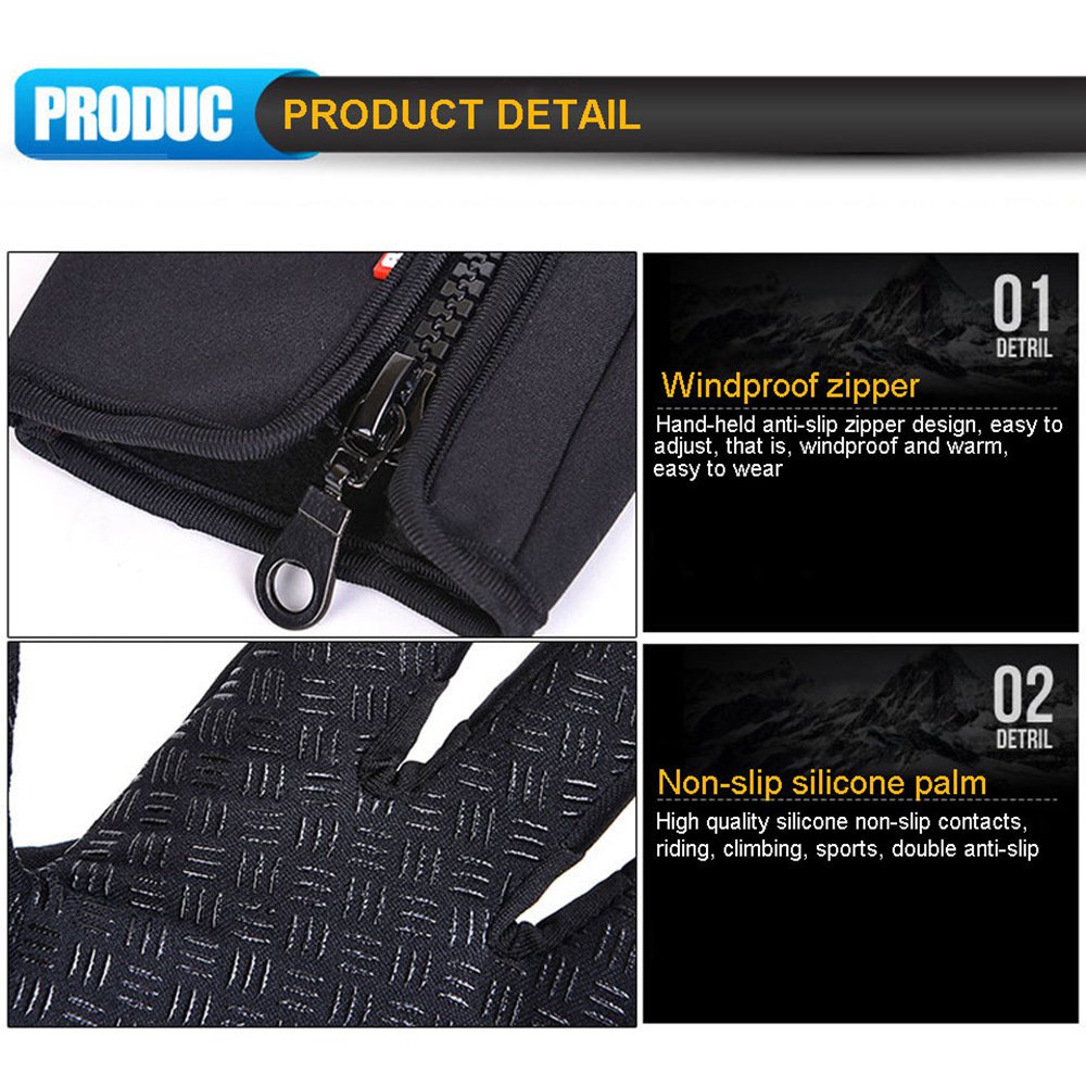 Ultimate Winter Waterproof Touchscreen Gloves For Cycling Driving Ski 4