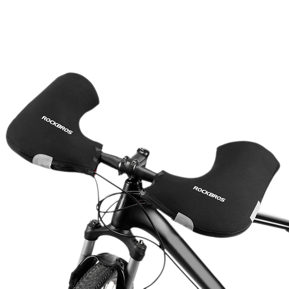 Winter Bike Handlebar Mittens Waterproof Windproof Gloves