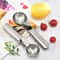 Premium Stainless Steel Ice Cream Fruit Scoop Dual Purpose Kitchen Tool 2