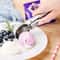 Premium Stainless Steel Ice Cream Fruit Scoop Dual Purpose Kitchen Tool 3