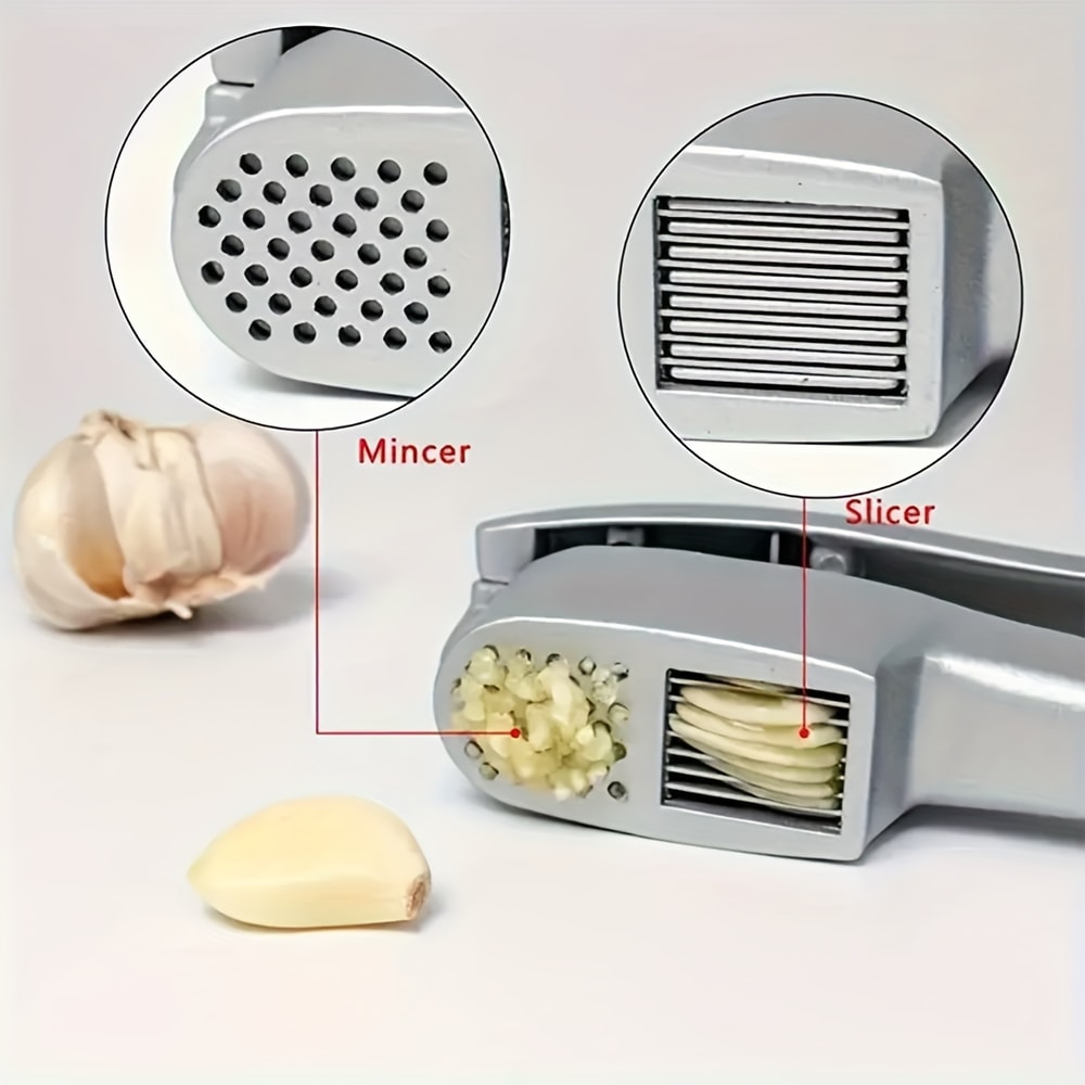 Premium Multifunctional Garlic Press Easy Garlic Mincer & Crusher