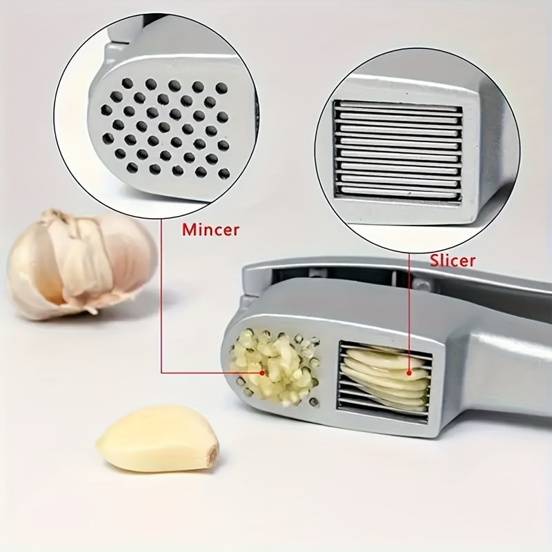 Premium Multifunctional Garlic Press Easy Garlic Mincer & Crusher