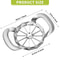 Premium Apple Slicer Corer Ultra Sharp Stainless Steel Fruit Cutter