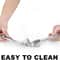Premium Zinc Alloy Garlic Press Tool with Ergonomic Grip & Easy Clean Design