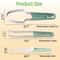 Premium Watermelon Slicer Tool Stainless Steel Fruit Cutter With Fork Easy Mess Free Melon Cutting 5