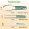 Premium Watermelon Slicer Tool Stainless Steel Fruit Cutter With Fork Easy Mess Free Melon Cutting 5