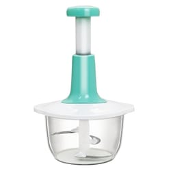 premium manual food chopper & garlic press multifunction vegetable chopper & meat grinder