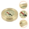 Vintage Brass Pocket Compass for Hiking & Outdoor Navigation