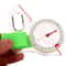 Compact Pocket Compass Precision Hiking Navigation Tool for Outdoor Travel and Map Reading