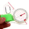 Compact Pocket Compass Precision Hiking Navigation Tool for Outdoor Travel and Map Reading