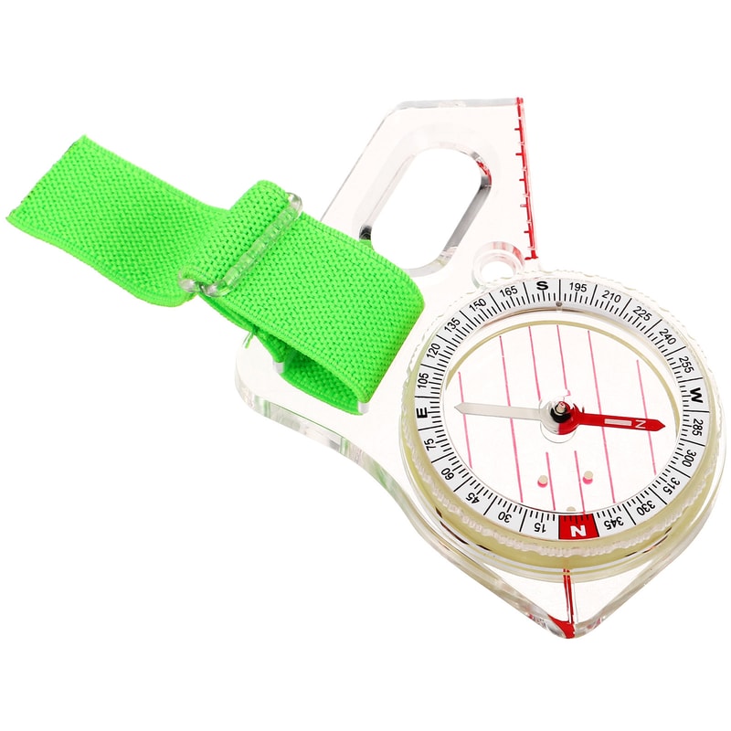 Compact Pocket Compass Precision Hiking Navigation Tool for Outdoor Travel and Map Reading