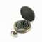 Vintage Pocket Compass Portable Hiking Compass with Accurate Navigation