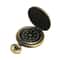 Vintage Pocket Compass Portable Hiking Compass with Accurate Navigation