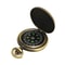 Vintage Pocket Compass Portable Hiking Compass with Accurate Navigation