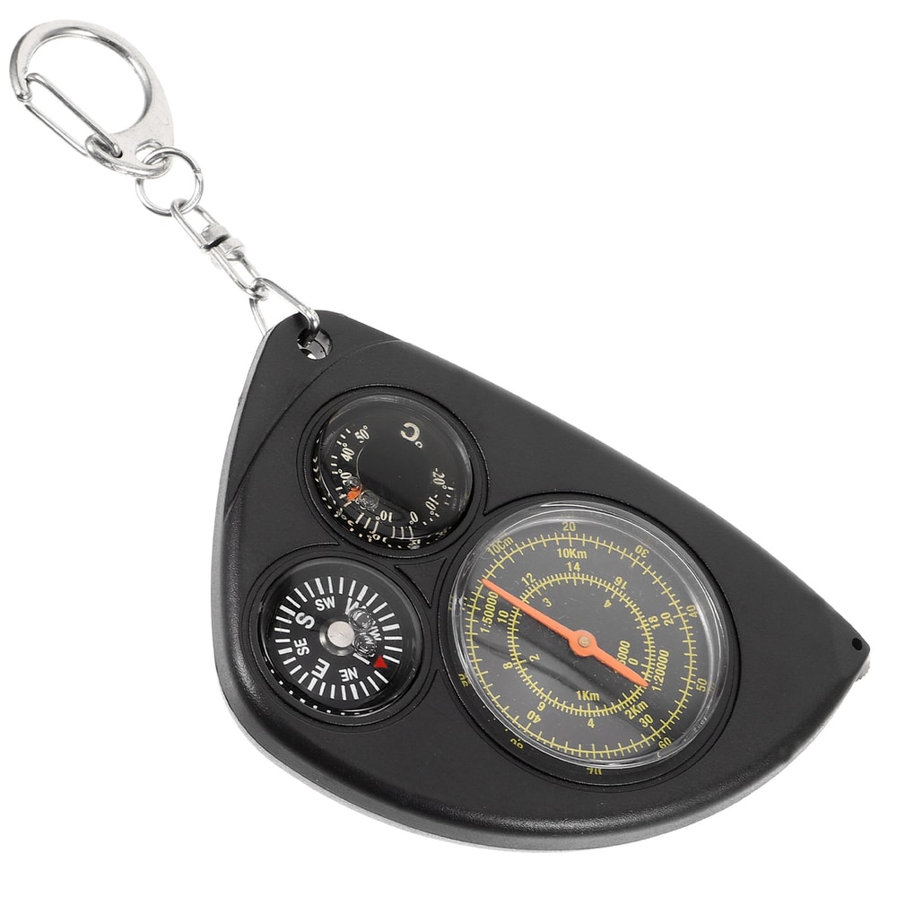 Portable Keychain Compass for Hiking Camping & Outdoor Adventure