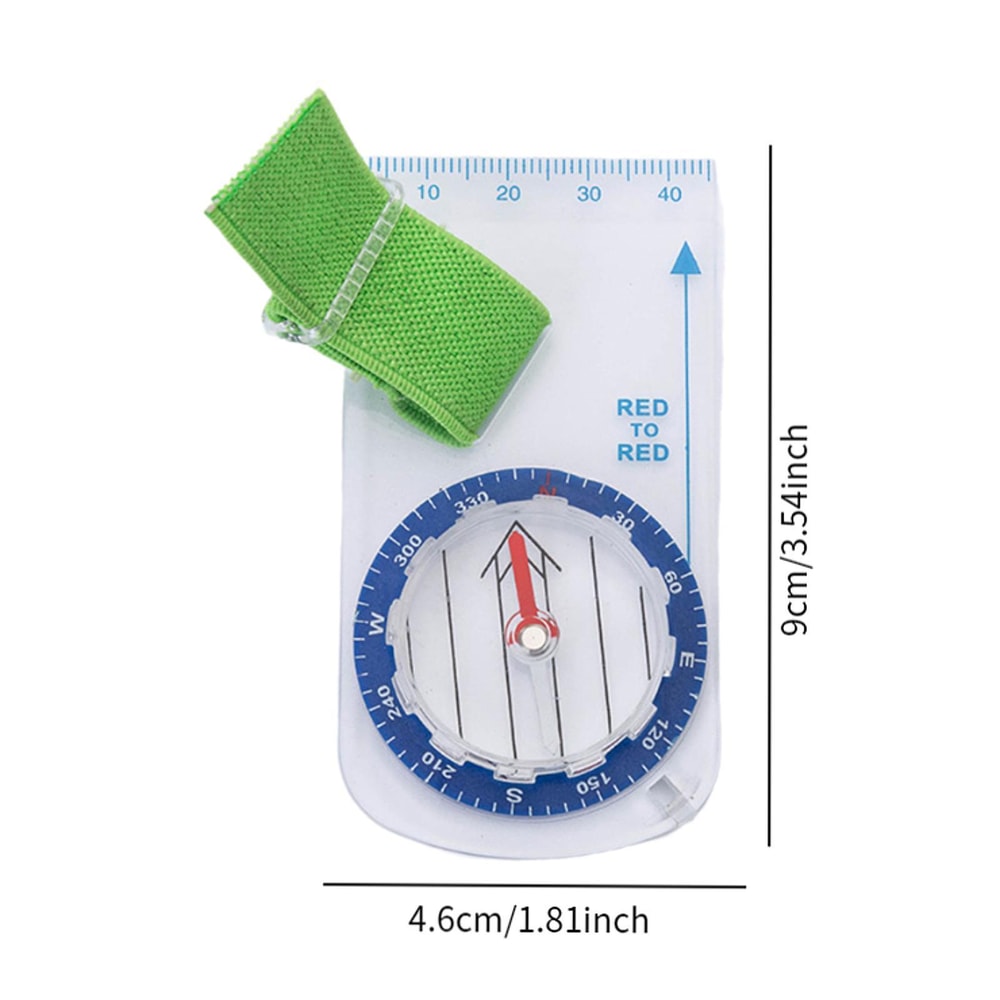 Precision Orienteering Compass for Hiking & Outdoor Navigation