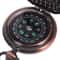 Vintage Pocket Watch Compass Portable Hiking Survival Tool