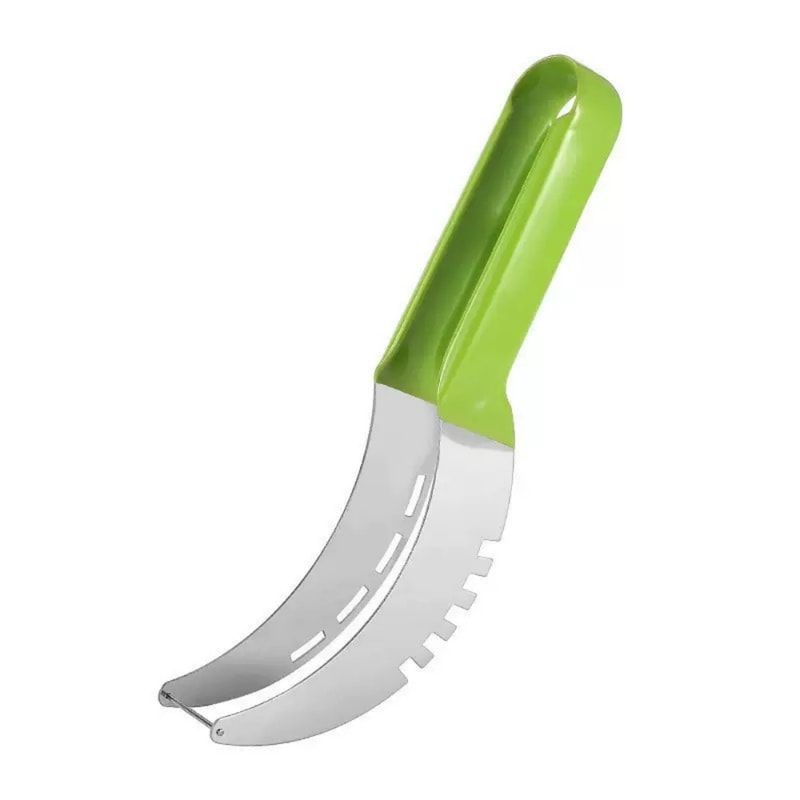Premium Stainless Steel Watermelon Slicer Soft Fruit Cutter 8