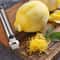 Stainless Steel Lemon Zester & Citrus Peeler Premium Zest Grater Kitchen Tool