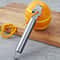 Stainless Steel Lemon Zester & Citrus Peeler Premium Zest Grater Kitchen Tool