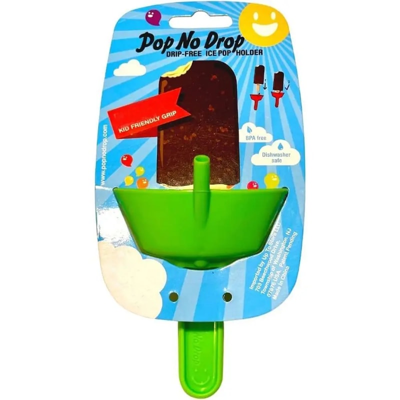 Premium Double Popsicle Holder Anti Drip Ice Cream Drip Tray For Kids 6