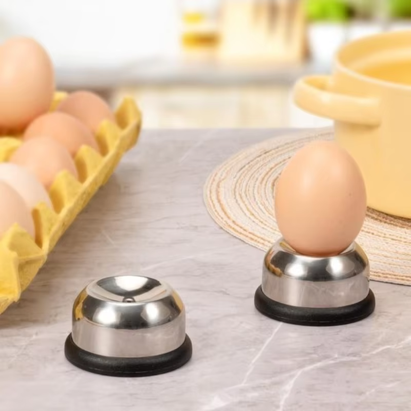 Stainless Steel Egg Hole Puncher Prevent Egg Cracking During Boiling 0