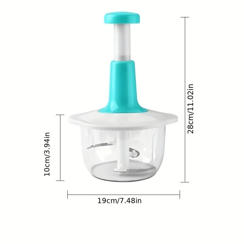 Premium Manual Garlic Press Multifunctional Vegetable Slicer Meat Grinder 2