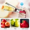 Premium Stainless Steel Apple Corer & Fruit Slicer Easy Core Remover Tool