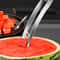 Premium Watermelon Cutter Fruit Slicer Stainless Steel Melon Cube Maker 5