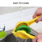 Dual Bowl Aluminum Citrus Press Heavy Duty Manual Citrus Juicer for Lemon, Orange & Lime
