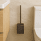 Rustproof Wall Mounted Toilet Brush Set With No Dead Angle Cleaning 1
