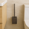 Rustproof Wall Mounted Toilet Brush Set With No Dead Angle Cleaning 1