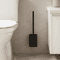 Rustproof Wall Mounted Toilet Brush Set With No Dead Angle Cleaning 3