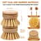 Eco Friendly Bamboo Kitchen Dish Brush for Pots & Stove Cleaning