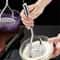 Premium Stainless Steel Potato Masher & Vegetable Press for Smooth Purees