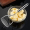 Premium Stainless Steel Potato Masher & Vegetable Press for Smooth Purees