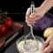 Premium Stainless Steel Potato Masher & Vegetable Press for Smooth Purees