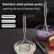 Premium Stainless Steel Potato Masher & Vegetable Press for Smooth Purees